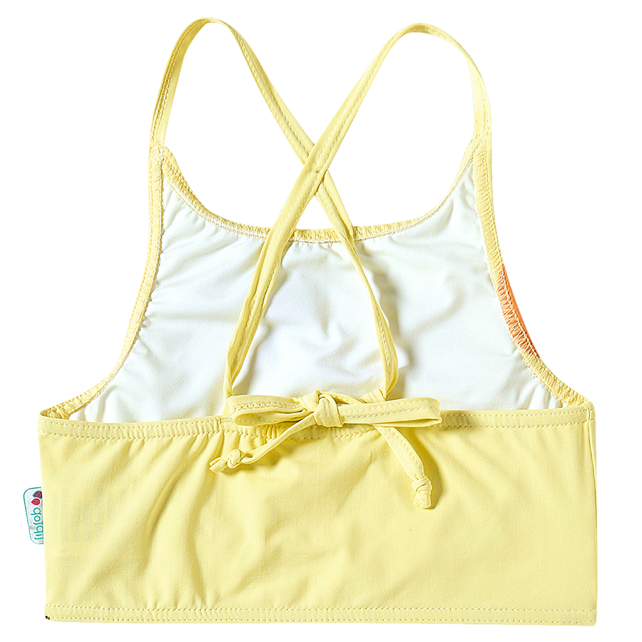 Top Com Calcinha Praia Frutas Cítricas Lycra Toddler Prot... peças