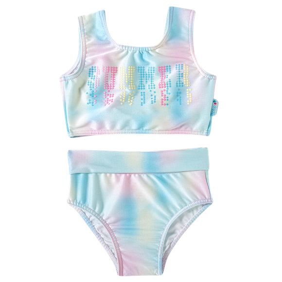 Top Com Calcinha Sorvetes Lycra Kids Proteção Uv50+ Tip Top peças